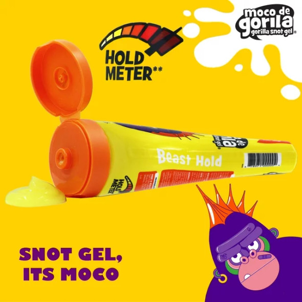 Moco de Gorila Hair Gel Punk, Enhancing, Shine Hair Styling Gel, Unisex, 11.9 oz Squizz Bottle (1 ct)