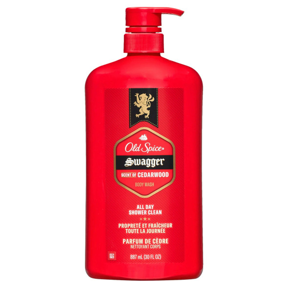 Old Spice Swagger Scent of Confidence, Body Wash for Men, 30 fl oz (1 ct)