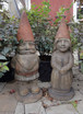 Ziggy & Zoe Garden Gnomes shown in Relic Hi-tone