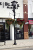 Double Lamppost Brackets for hanging baskets