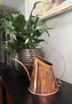 Vintage Copper Watering Can Textured Finish