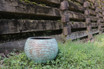 Sevda copper planter in copper green finish