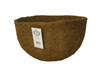 Molded Round Coco Liner 14" diameter x 9" deep