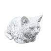Cozy Kitty Statue in marble finish
