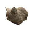 Cozy Kitty in Aged Stone finish