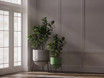 2 sizes of Ziva fiberstone pots