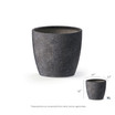 Details for Indra X Large fiberstone pot in anthracite
