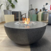 Sphere fire pit in Anthracite finish