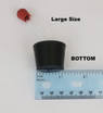 HBF-6.5 Stopper with ruler measurement of bottom of stopper