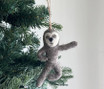 Yoga Sloth Ornament 