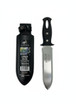 7" Hori Hori Knife with rubberized handle and sheath