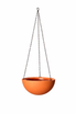 12" Hanging Bowl in terracotta finish