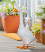 Metal Porch Goose 