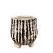 Mini Footed Planter Brown