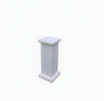 Cast Stone Armillary Pedestal in Limestone
