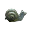 Small Snail Statue in Sea Glass finish
