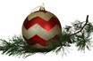 Shatterproof 8" Chevron Ornament