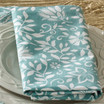 Blue Batik, Double-Sided 18" Napkin