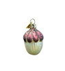 Miniature Acorn blown glass ornament