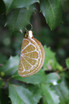 Lemon Wedge Blown Glass Ornament
