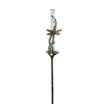 Dragonfly on Vine Rain Gauge Garden Stake