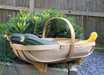 Large Wooden Garden Trug