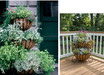 Photo showing coco liners in baskets