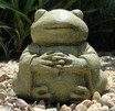 Meditating Frog - shown for detail only; color option not available