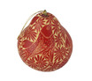 Tropical Jungle Gourd Ornament Red