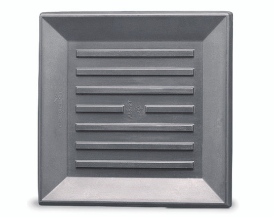 Square Planter Saucers crafted from lightweight resin many sizes & colors