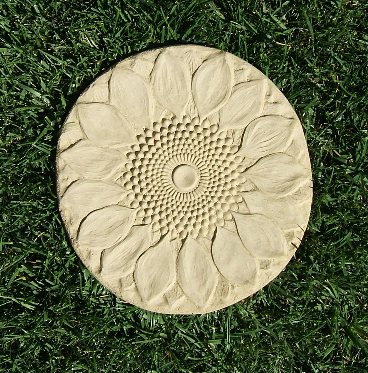 Sunflower stepping stone molds