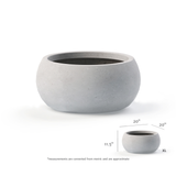 Pan Fiberstone Planter X Large shown in white