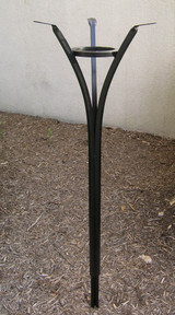 36" Steel Birdbath Stand 