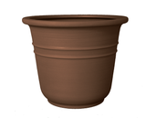 Bell Planter from Riverside Plastics - shown in dark rust
