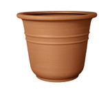 Bell Planter from Riverside Plastics - shown in terracotta