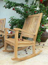 Del Amo Teak Rocking Chair