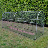 Long Domed Fruit Cage 10' L x 3' W x 5' H