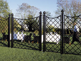 Paravent large and small fencing panels