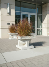 Oak Park Studio Vase with grasses