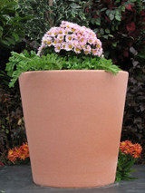Regency cast sandstone planter terracotta