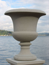 Victorian Vase limestone finish
