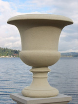 Victorian Vase tan finish