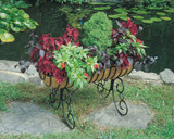 36" Cradle Planter with  molded coco liner