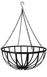 Line drawing of GBH22 hanging basket