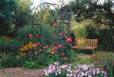 steel wide garden arch