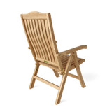 Katana 5 Position Teak Reclining Folding Chair