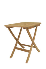 Windsor 24" Square Teak Picnic Folding Table