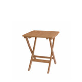 teak folding table
