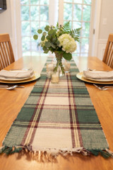 Table Runner Tartan Plaid 13" x 54" 