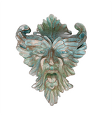 Greenman Plaque in Florentine finish